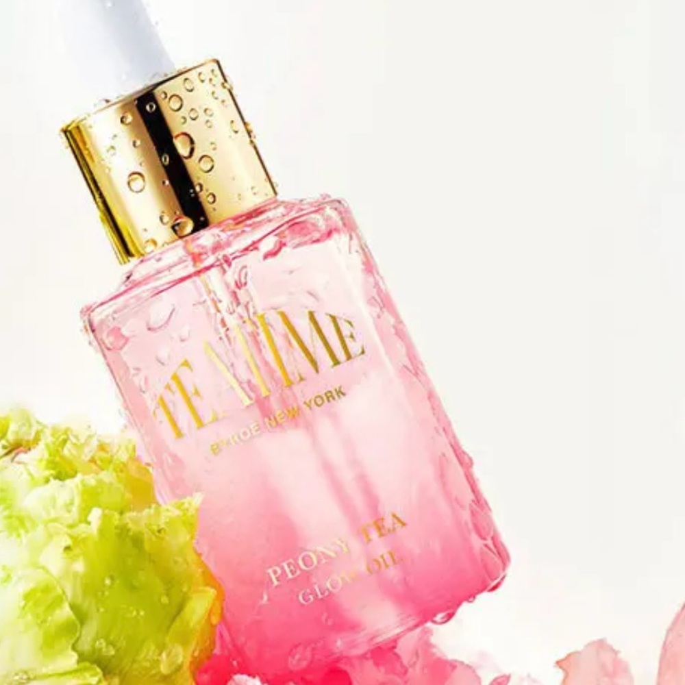 Tea Time Peony Tea Glow Oil - Pink NIB